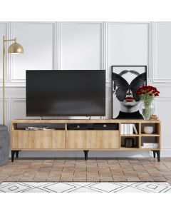 HANAH HOME TV komoda Eva, svetlobraon - 393MRD1209