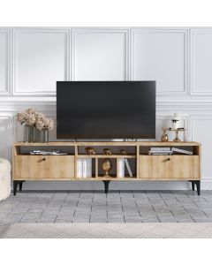 HANAH HOME TV komoda Robb, svetlobraon - 393MRD1221