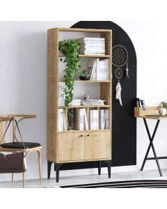 HANAH HOME Polica Pollux, svetlo braon