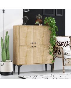 HANAH HOME Komoda Capella, braon - 393MRD1240