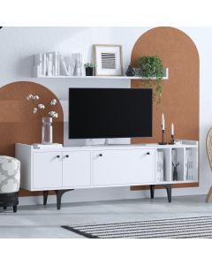 HANAH HOME TV komoda Rigel, bela - 393MRD1241