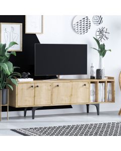 HANAH HOME TV komoda Antares, svetlobraon - 393MRD1242
