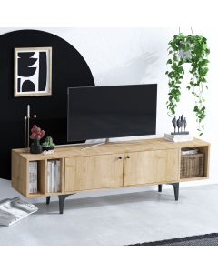 HANAH HOME TV komoda Ankaa, svetlobraon - 393MRD1245