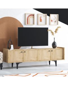 HANAH HOME TV komoda Chow, svetlobraon - 393MRD1247