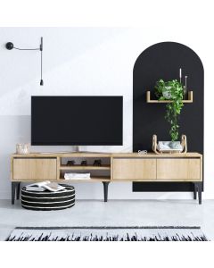HANAH HOME TV komoda Titan, svetlobraon - 393MRD1259