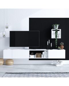 HANAH HOME TV komoda Pandora, bela - 393MRD1262