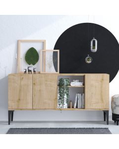 HANAH HOME Komoda Miranda, braon - 393MRD1267