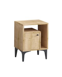 HANAH HOME Noćni ormarić Nuno, bež - 393MRD1415