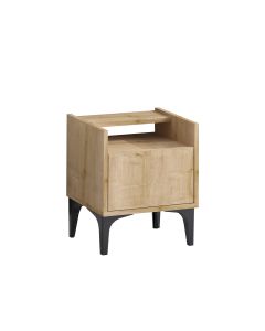 HANAH HOME Noćni ormarić Zeze, krem - 393MRD1417
