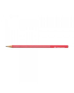 FABER CASTELL Grafitna olovka grip HB sparkle candy cane red - 4694-1