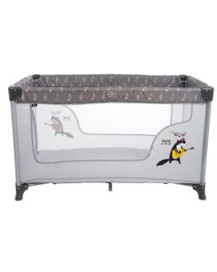 BBO Prenosivi krevetac Dream&Play BK-065, siva - BK-065GREY