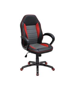 Gaming Fotelja Crveno Crna Plus Eko Koža - 396-1