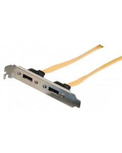 NEDIS VLCP73805Y05 * SATA 6 Gb/s interni kabl na 2xSata zenki konektor, 0,5m (280) - 39783