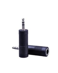 XWAVE Adapter audio 6.33 muški na 3.55mm, crna - 031063