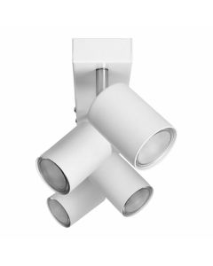 ADVITI Plafonska-zidna spot svetiljka 4xGU10 IP20 56.5x14.1x5.9cm Doa, bela - ORNAD-OP-6248WGU10