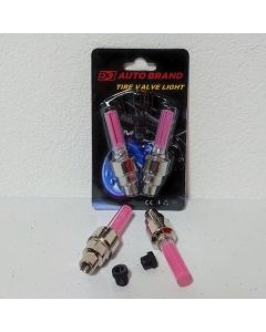 888 CAR ACCESSORIES Kapice ventila svetleće crvene - 3APT4098