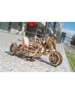 3d drvena puzzle - MOTOR SCRAMBLER UGR -10 - 175-1
