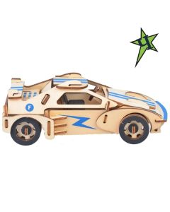 3d puzzle - Sportski automobil f20 - 71-1