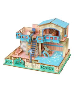 3d drvena eko slagalica - VILA FANTASTIC - 89-1