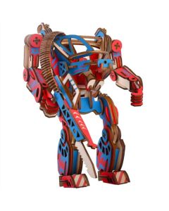 3d drvena slagalica - Robot - 60