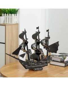 3d drvena slagalica - CRNI BISER