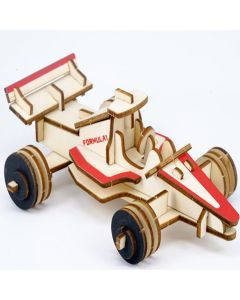 3d drvena puzzle - FORMULA 1 - 69
