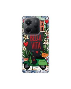 Maska za Xiaomi Redmi Note 14 4G (SRB) Bella Vita Silikonska Print Skin