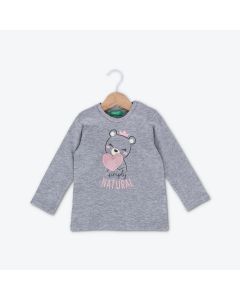 BENETTON Majica sa dugim rukavima 3F93C14ST-501 - 3F93C14ST-50162