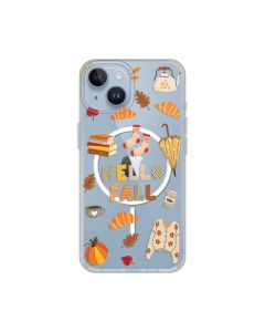 Maska za iPhone 13/14 6.1 Hello Fall Print Magsafe