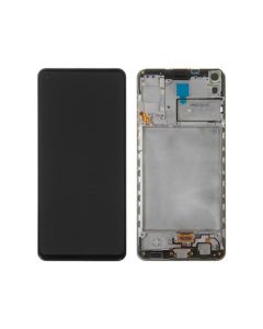 LCD za Samsung A217/Galaxy A21s + touch screen + frame Black CHO