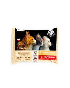 PET REPUBLIC Hrana za mačke sa piletinom 4x100g - 3012863