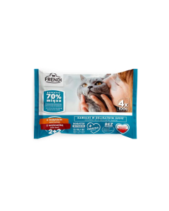 FRENDI Vlažna hrana za mačke Ćuretina i govedina 4x100g - 3012860