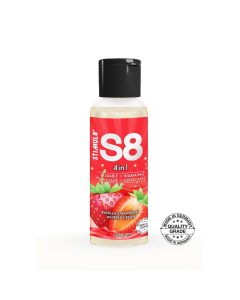 4 in 1 Dessert Lube Vanilla Strawberry Whipped Cream - 97433s