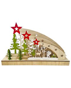 'Novogodišnja dekoracija LED 30x18cm - 40-803000