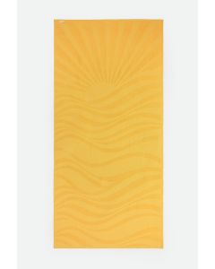 STEFAN Peškir za plažu 78x160cm Zalazak, žuta