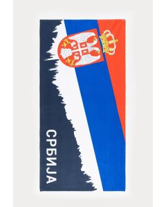 STEFAN Plažni peškir 70x140cm Srbija, teget - 4000153-3