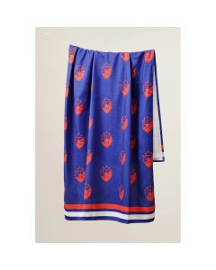 CRVENA ZVEZDA Plažni peškir 70x140cm plavi mock up - 4000158-2