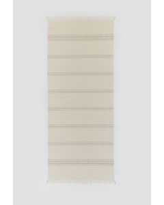 STEFAN Plažni peškir 70x170cm Peshterry pruga, bež - 4000206-bež