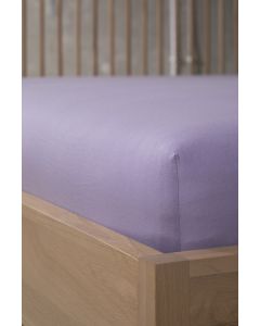 STEFAN Čaršav sa lastišem žersej 160x200x30cm, ljubičasta