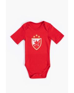 CRVENA ZVEZDA Bodi kratak rukav Grb, crvena