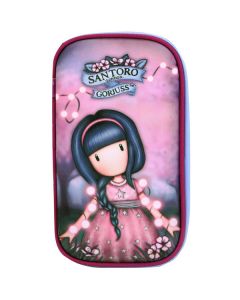 SANTORO GORJUSS Ovalna puna pernica 1 zip Fairy Dusk 1046GJ21 - 20942-1