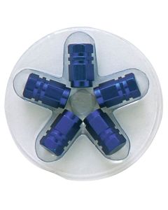 SUMEX Kapice ventila  aluminijumske plave set 5kom - 4006925