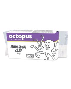 OCTOPUS Masa za modelovanje bela 500g  unl-1983 - 40099
