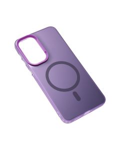 Maska za Samsung A576B Galaxy A57 5G ljubicasta Magsafe Clear