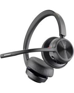 Poly Voyager 4320 Microsoft Teams Certified USB-C Headset +BT700 dongle, Black (77Z30AA)