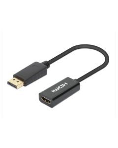 MANHATTAN Adapter 153713 Displayport - HDMI M/F 4K/60Hz