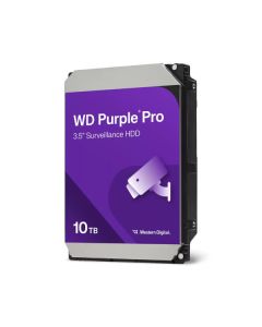 WD HDD 10TB 102PURP SATA3 7200RPM 256MB Purple Pro