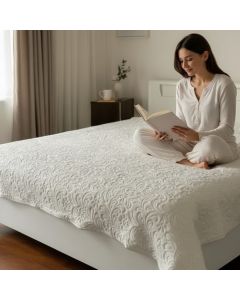 VIKTORIJA Ćebe Premium Soft 210x240cm Bahar bež boja