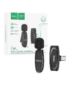 hoco. Bežični mikrofon L15 Crystal Lavalier sa USB type C konektorom