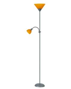 Rabalux Podne lampe Action E27 1x MAX 100 + E14 1x MAX 25W srebrna (4026) - 4026